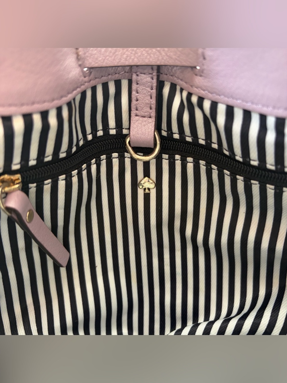 kate spade Lavender Mauve Pebbled Leather Crossbody Bag - Picture 5 of 8